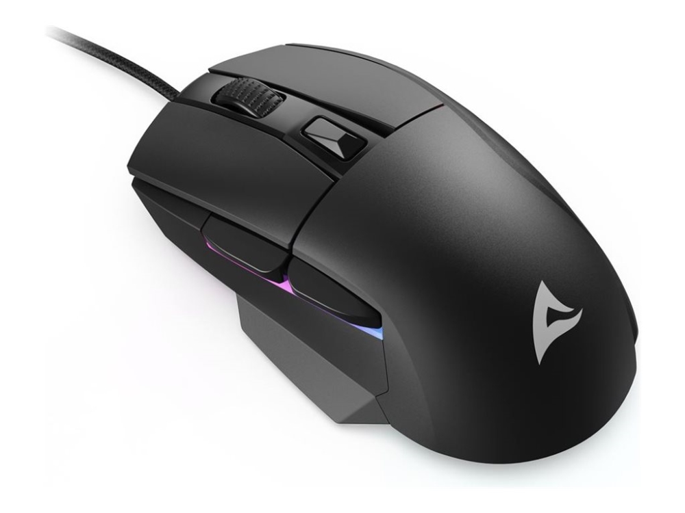 Sharkoon Sgm35, Rechts, Optisch, Usb Typ-A, 6400 Dpi, Schwarz