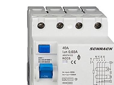 Schrack HPFI Relä AC/DC - 4P 40A 10kA 30mA Typ B | EL Artiklar - Elcentral - Jordfelsbrytare | GameStuff