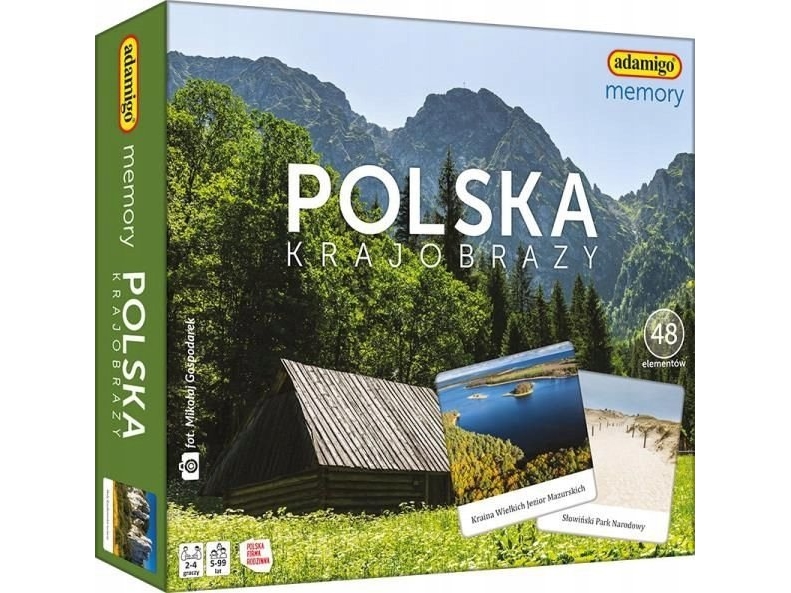 Adamigo muistipeli - Puolan maisemat