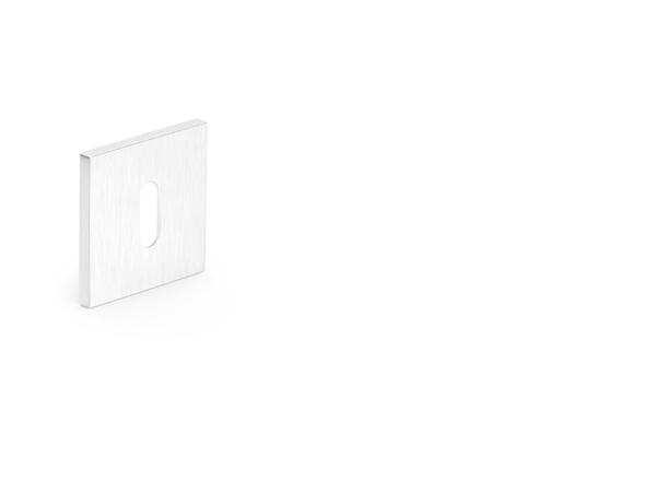 Metal_Bud Door lock Metal-Bud CUBE Q SLIM, Matte nickel | Huset - Inredning - Dörrhandtag | GameStuff