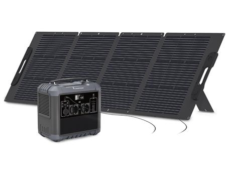 Zmartgear 200W Csslrpanel: Leistungsstark, Faltbar, Ideal Für Abenteuer Und Notfälle, Wird Ohne Netzteil Geliefert