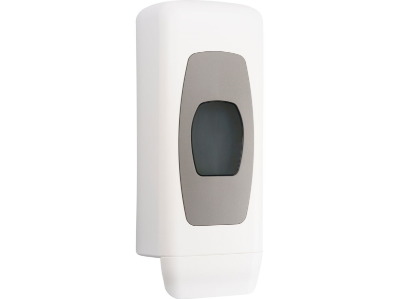 Spender, Classic Recycled, 1000 Ml, Weiß, Kunststoff, Mit Grauem Frontfenster