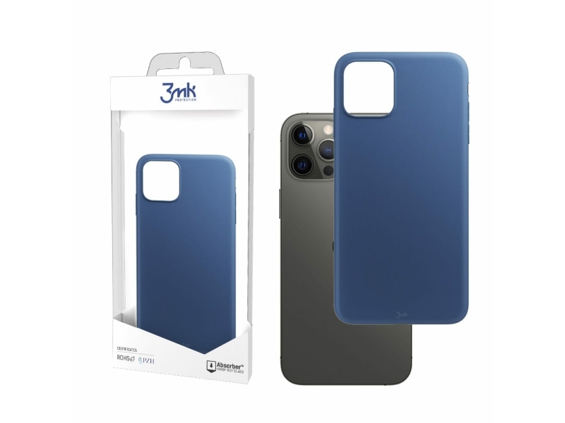 3Mk Apple Iphone 12 Pro Max - 3Mk Matt Case Blueberry