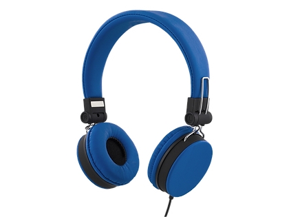 Streetz Hl-W201, Kabelgebunden, 20 - 20000 Hz, Anrufe/Musik, 160 G, Kopfhörer, Blau