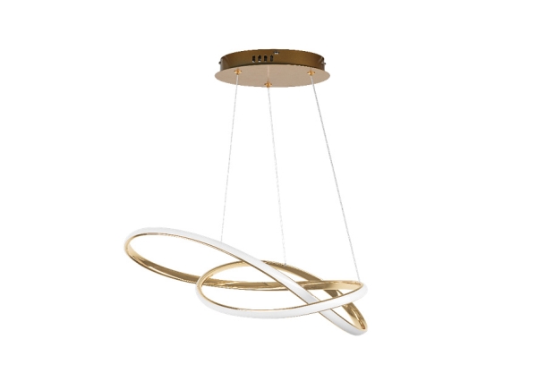 Activejet Aje-Megan Gold, Led, 4000 K, 4000 Lm, Ip20, Guld