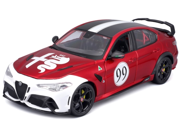 Bburago Bbu 1:18 Alfaromeo Giulia Gtam Rot 11049_99 14491