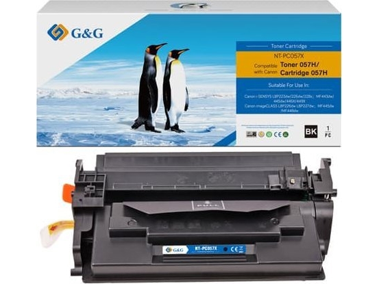 G&Ampg G&Ampg Kompatibler Toner Zu Canon 057H, Nt-Pc057x, Schwarz, 10000S, Hohe Kapazität