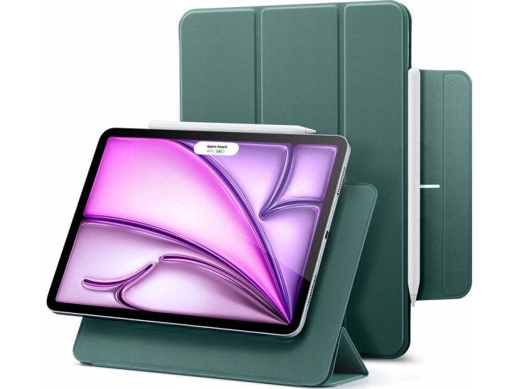 Esr Rebound Magnetisk Etui Til Ipad Pro 12,9" (4/5/6, 2020-2022) / Air 13" (1/2, 2024-2025) Forest Green
