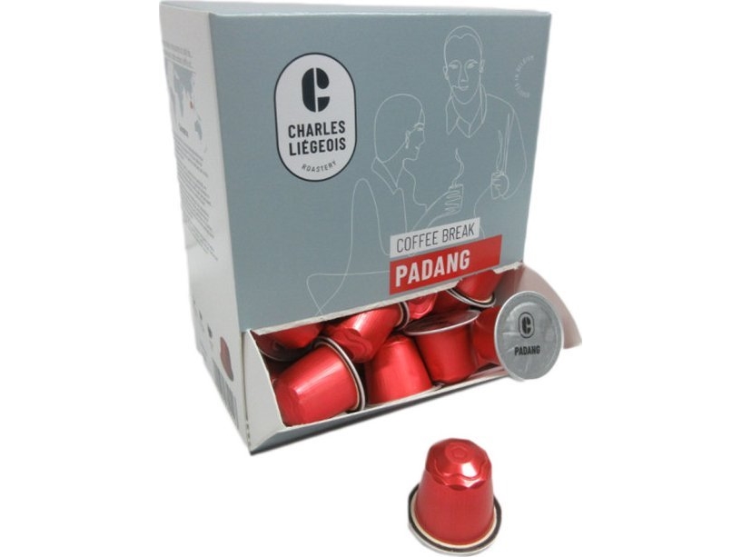 Kavos kapsulės, suderinamos su Nespresso® Charles Liégeois Padang, 50 vnt.