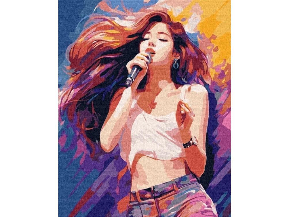 Painting By Numbers - Magic Voice 40X50cm