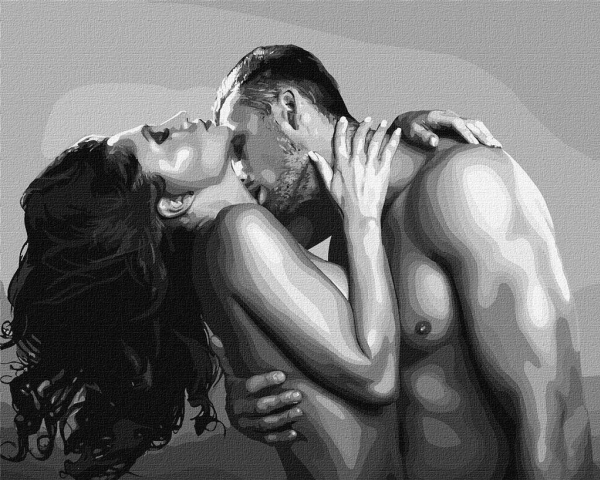 Painting By Numbers - Heat Of Passion 40X50cm