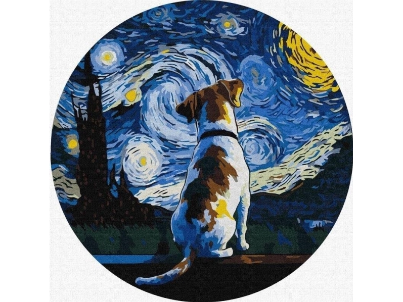Painting By Numbers - Dog 26Cm