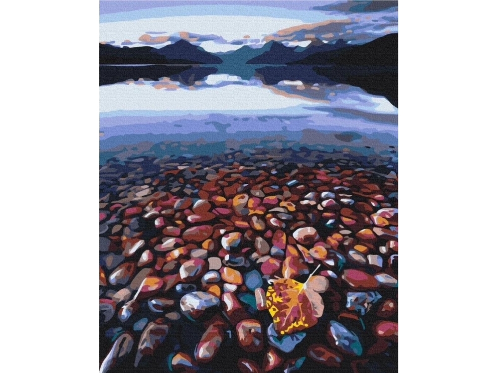 Painting by numbers - Stony coast