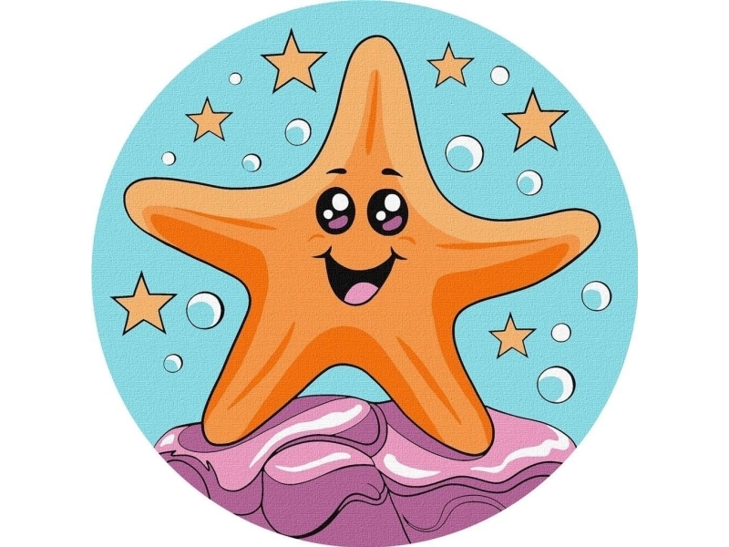 Painting By Numbers - Merry Starfish 19Cm