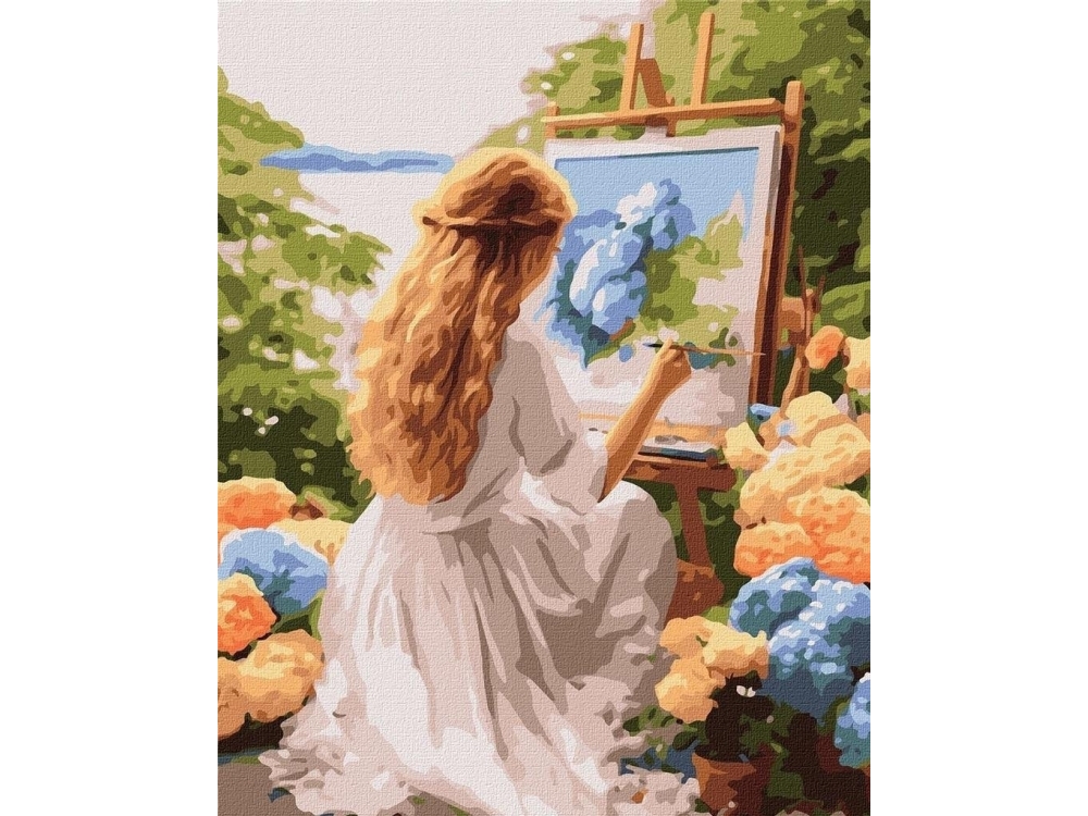 Painting By Numbers - Artist 40X50cm