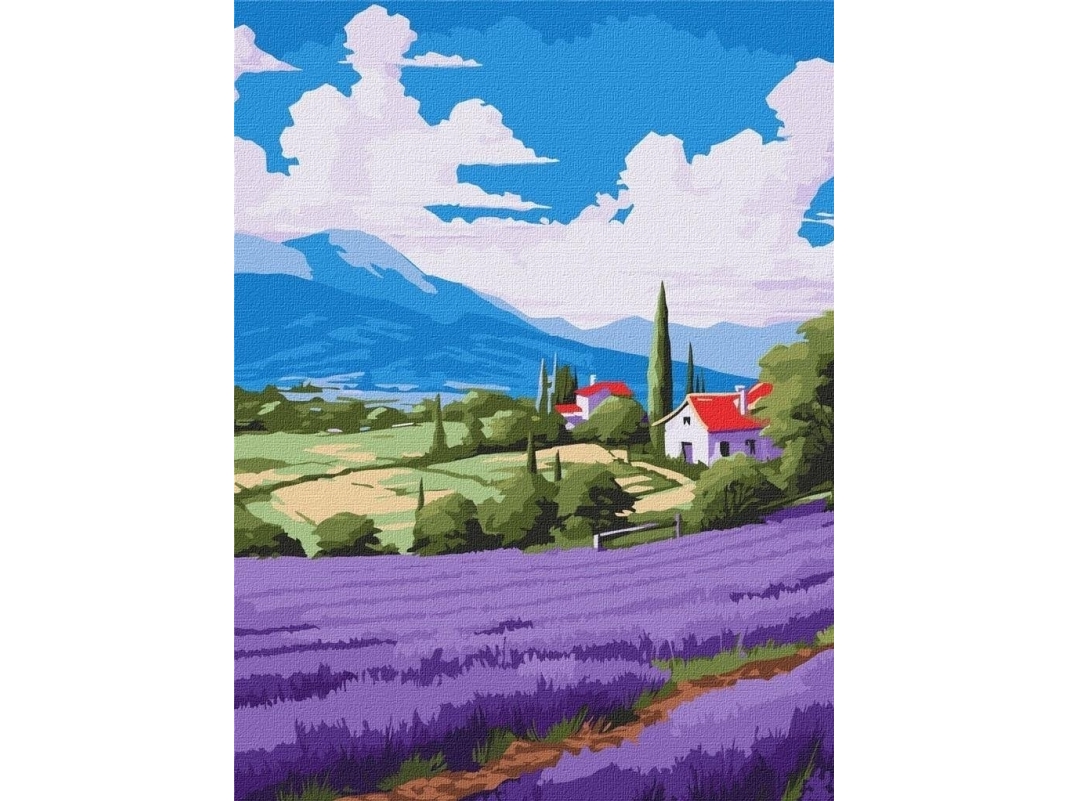 Painting By Numbers - Lavender Spaces