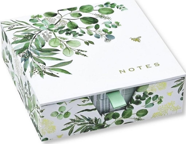 Koristellut kortit Eukalyptus toimistokuutio