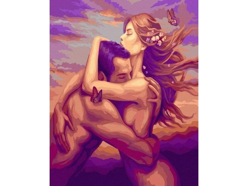 Painting By Numbers - Hug Me 40X50