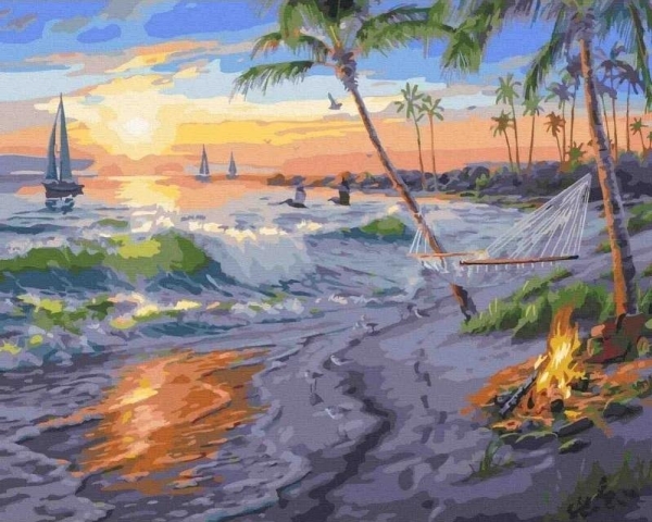 Painting by numbers - Rest... 40x50cm | Skola & Hobby - Konstmaterial - Dukar | GameStuff