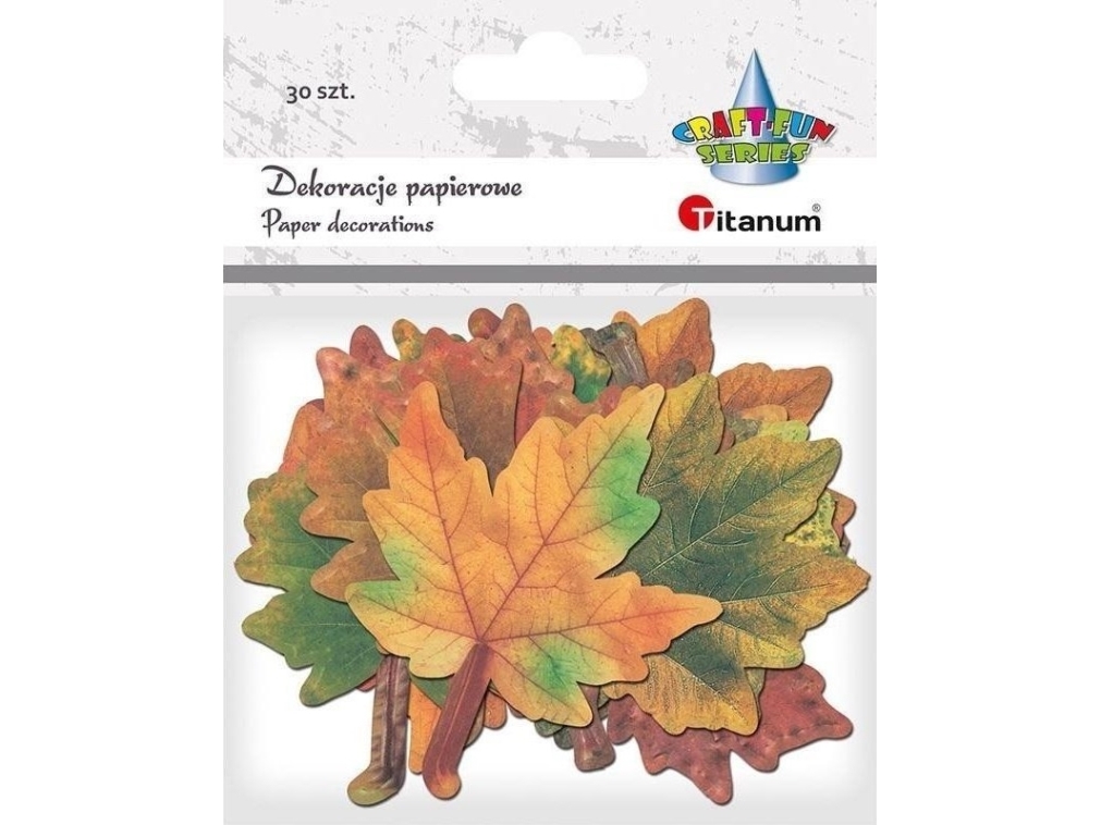 Kartongdekoration Lönnlöv 30st EDUKAMP | Skola & Hobby - Inomhuslekar - Lekplatsprodukter | GameStuff