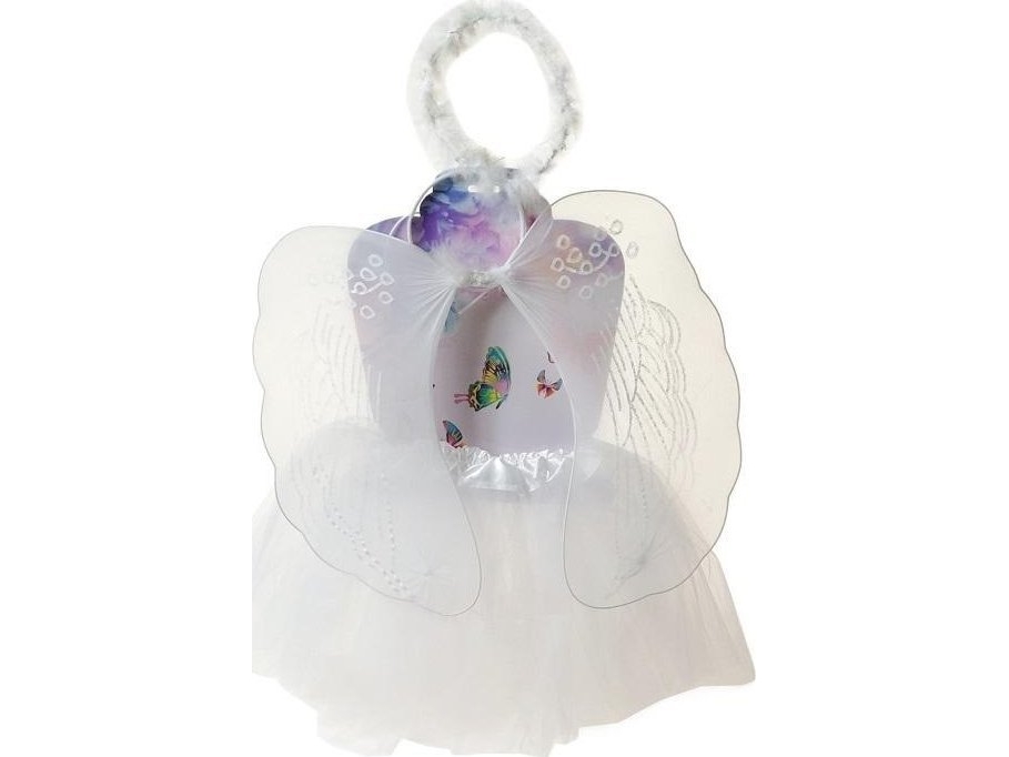 Cross Angel Costume With Skirt + Halo