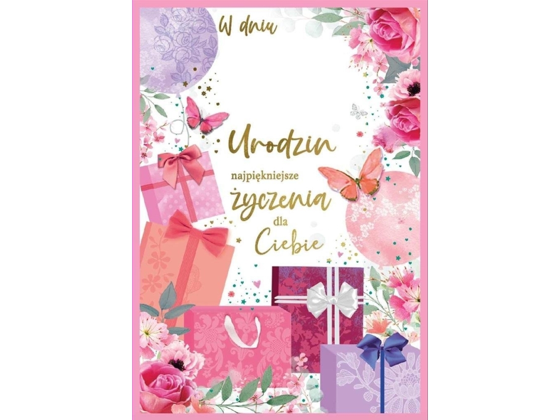 Carnet DK-1224 Birthday (udskiftelige cifre)
