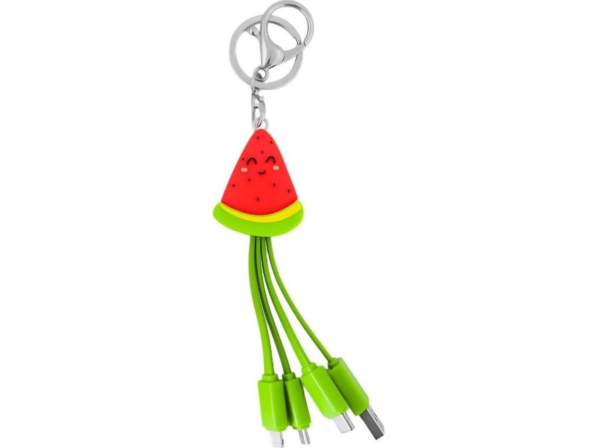 Wassermelone 3In1 Ladekabel Anhänger Edukamp