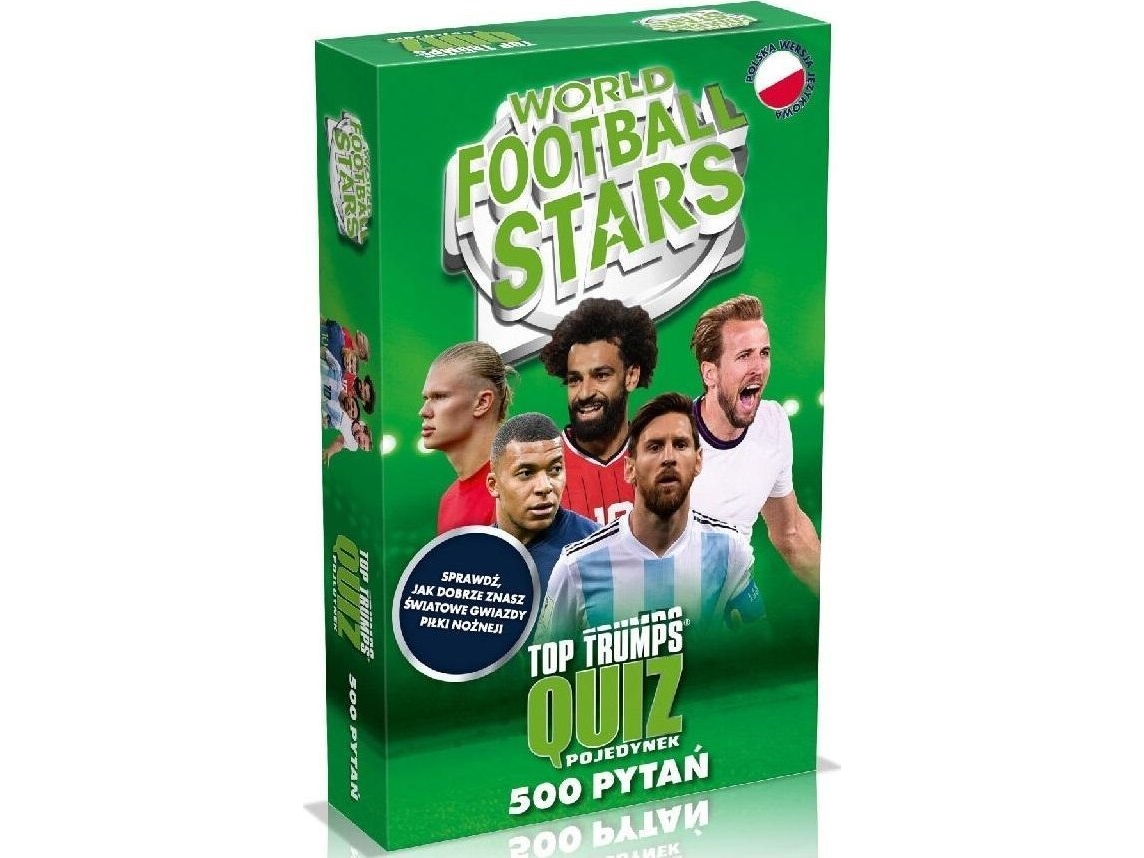 Winning Moves Top Trumps World Football Stars W Pudełku