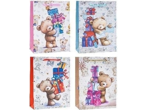 Rozette Torebka Pop-Up 3D Miś 26x32x10cm mix | N - A | GameStuff