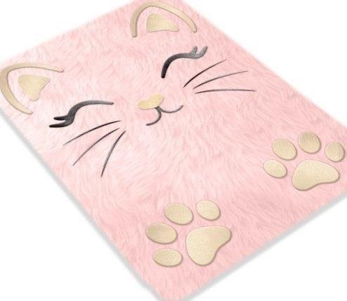 Astra Pamiętnik z kłódką A5/96K Fluffy Kitty