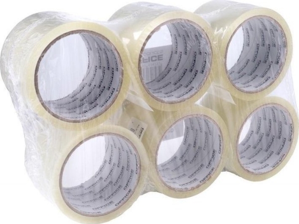 Läpinäkyvä pakkausteippi 72mm x 60y (6kpl) EDUKAMP