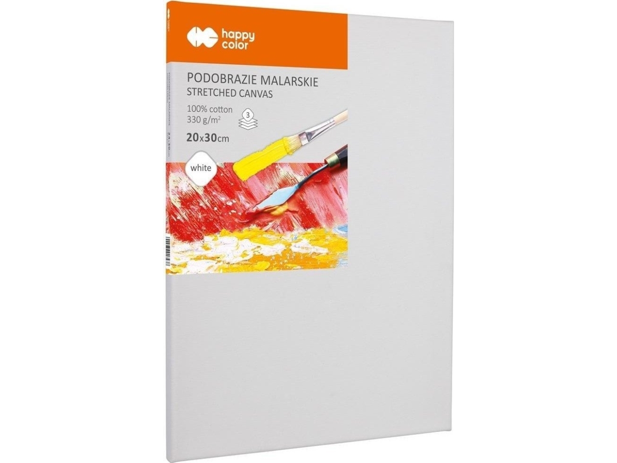 Baumwolle Leinwand 20X30cm Happy Color Edukamp