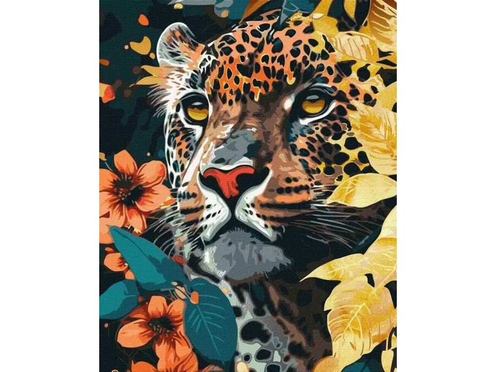 Painting by numbers - Dangerous predator