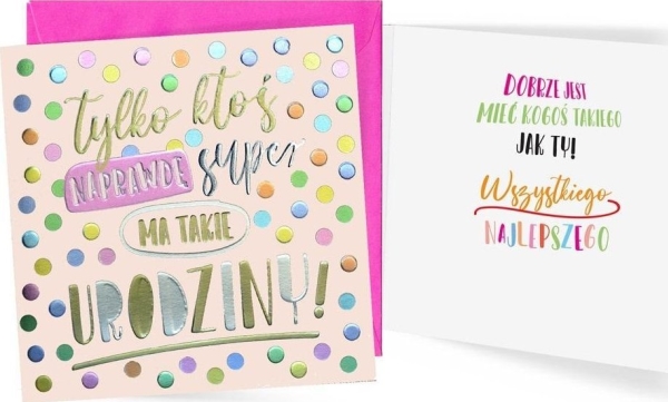 Birthday Card (dots) | Skola & Hobby - Till skolväskan - Övriga | GameStuff