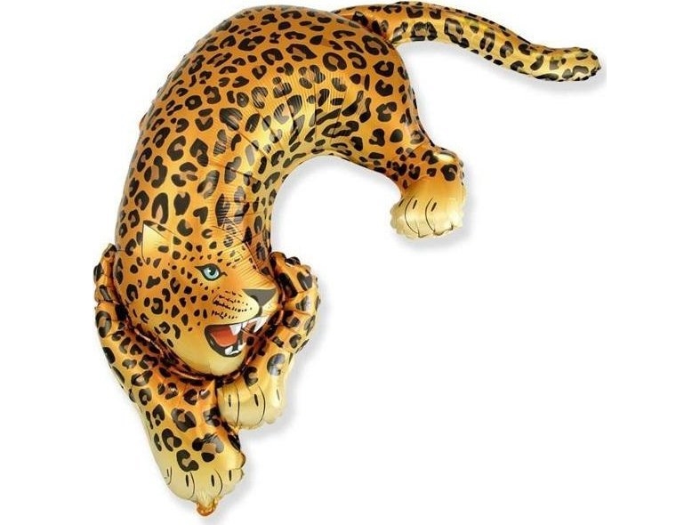 Wild Leopard Folienballon 75Cm