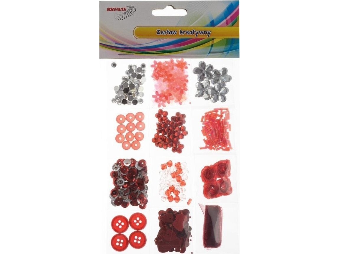 Creative kit röd | Papper & Emballage - Taggar - Manuell färgad | GameStuff