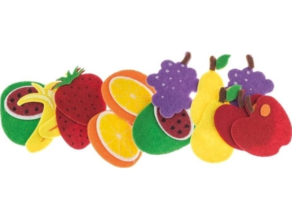 Filzsticker Obst 14St. Edukamp