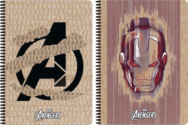 Kołozeszyt A4/80K Kratka Avengers Kraft Edukamp