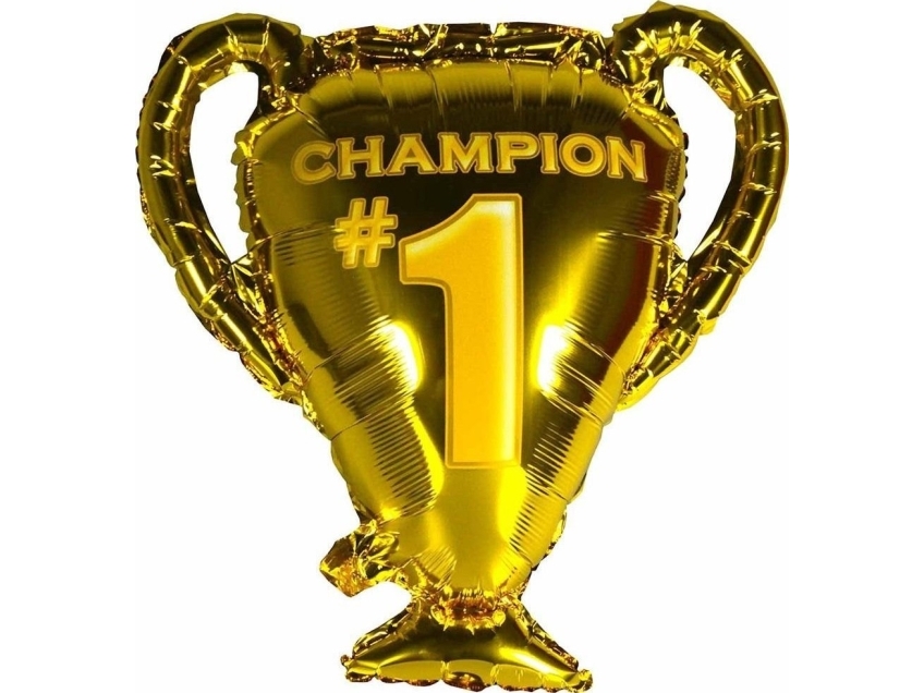 Folienpokal-Ballon 51Cm