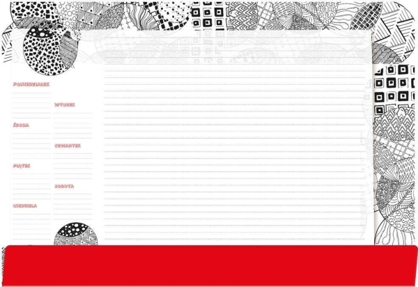 Schreibtischunterlage Notizbuch B3 - Mandala Zum Ausmalen Edukamp