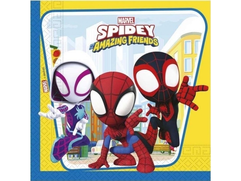 Spidey And Friends Servietter