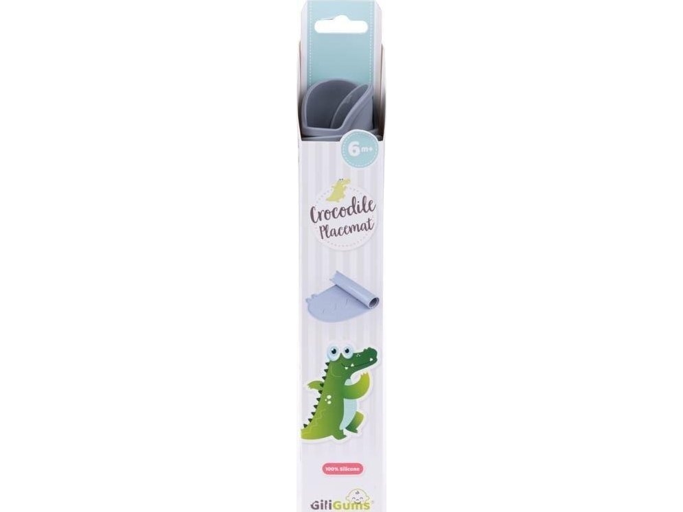 Giligums Gg 45490 Silicone Crocodile Grey Washer