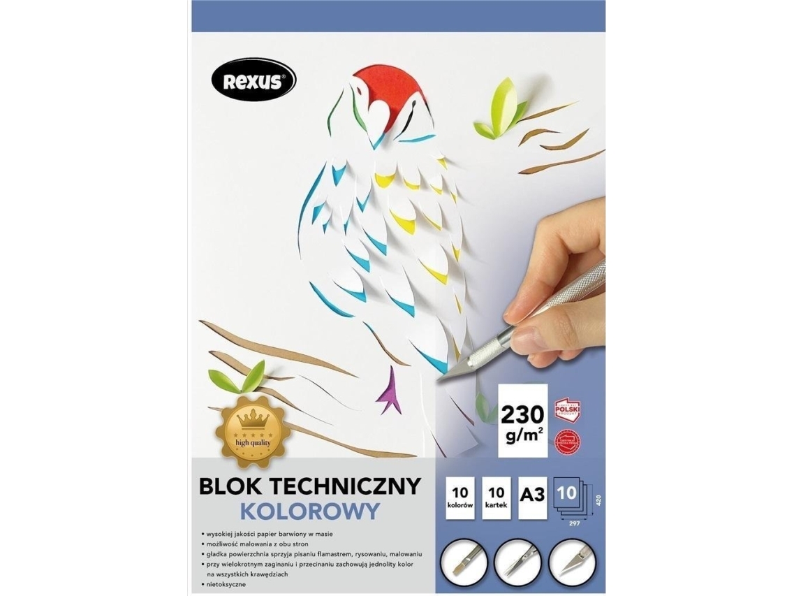 Technischer Block A3/10K Farbe Premium Edukamp