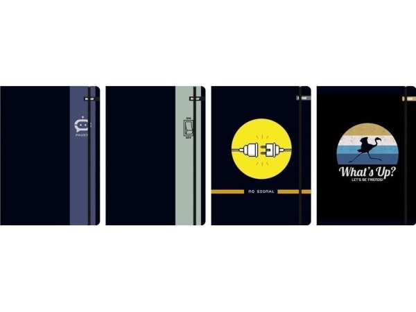 Beniamin mappe med elastik A4 Men Vibe