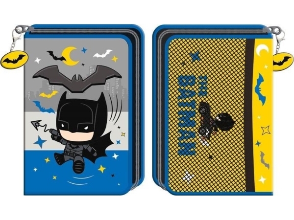 Batman 1 vetoketjullinen kynäkotelo EDUKAMP