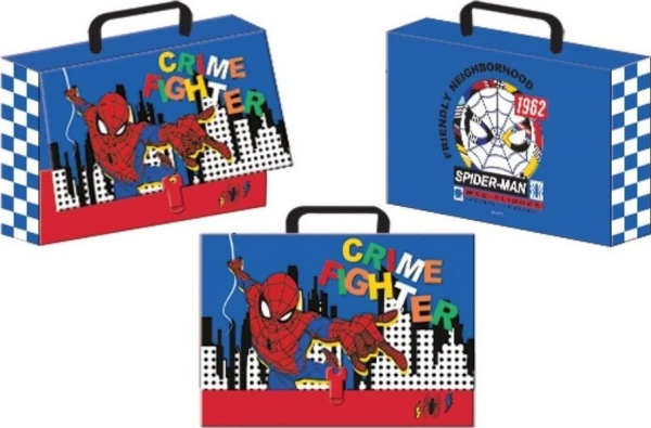 Spider Man portfölj med handtag EDUKAMP | Arkivering - Elastikmappar & Chartekker - Övriga | GameStuff