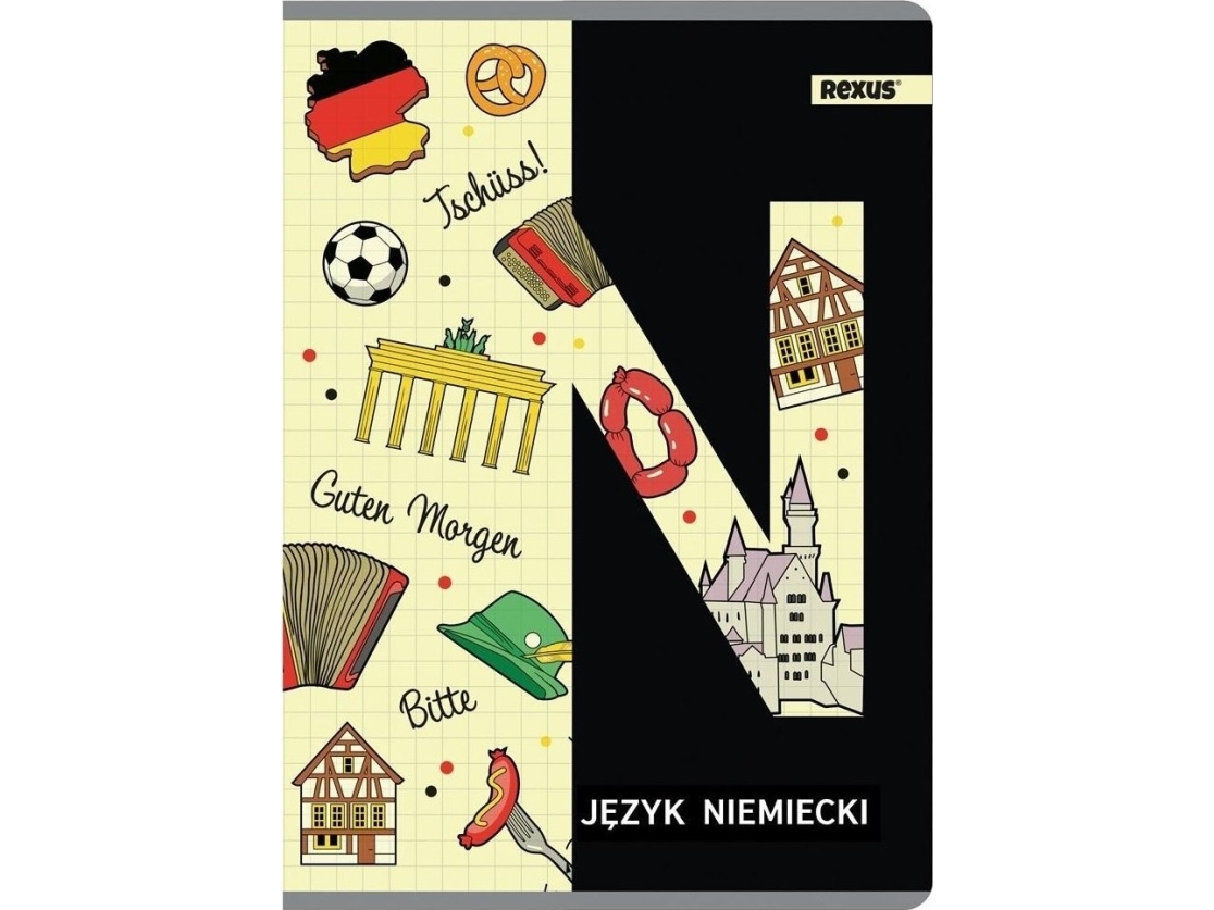 Notizbuch A5/60K Plaid Deutsch (5 Exemplare) Edukamp