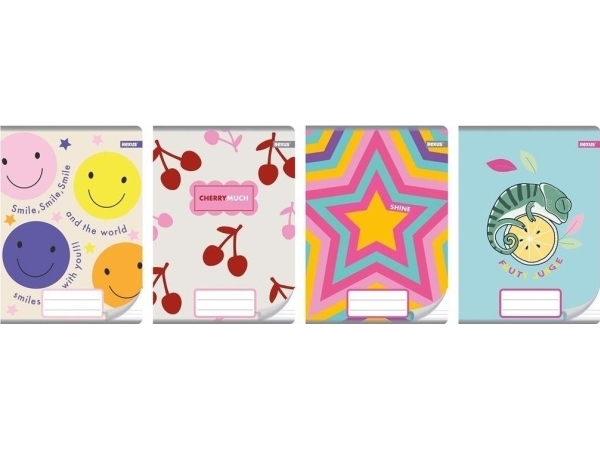 Notebook A5/32K Line Girl (10 Stück) Edukamp