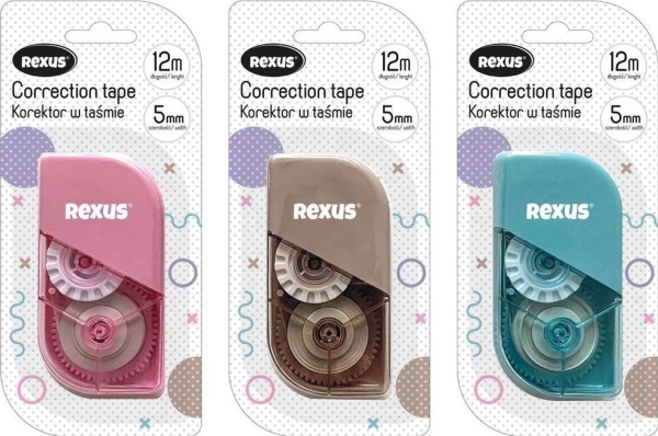 Korrektor i 5mmx12m EDUKAMP-tejp | Skrivredskap - Korrigeringsprodukter - Suddgummi | GameStuff