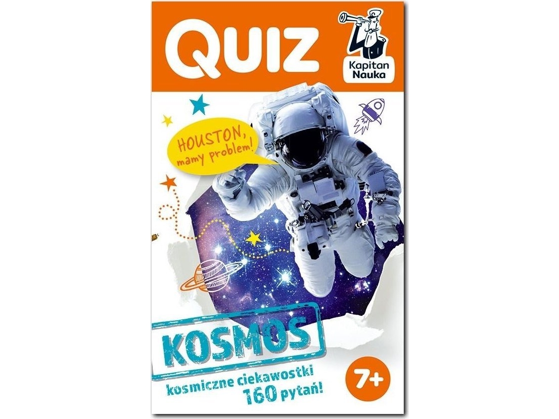 Kapten Nauka: Kosmos-quiz (Milena Ratajczak) | Leksaker - Spel - Quizbrädspel | GameStuff
